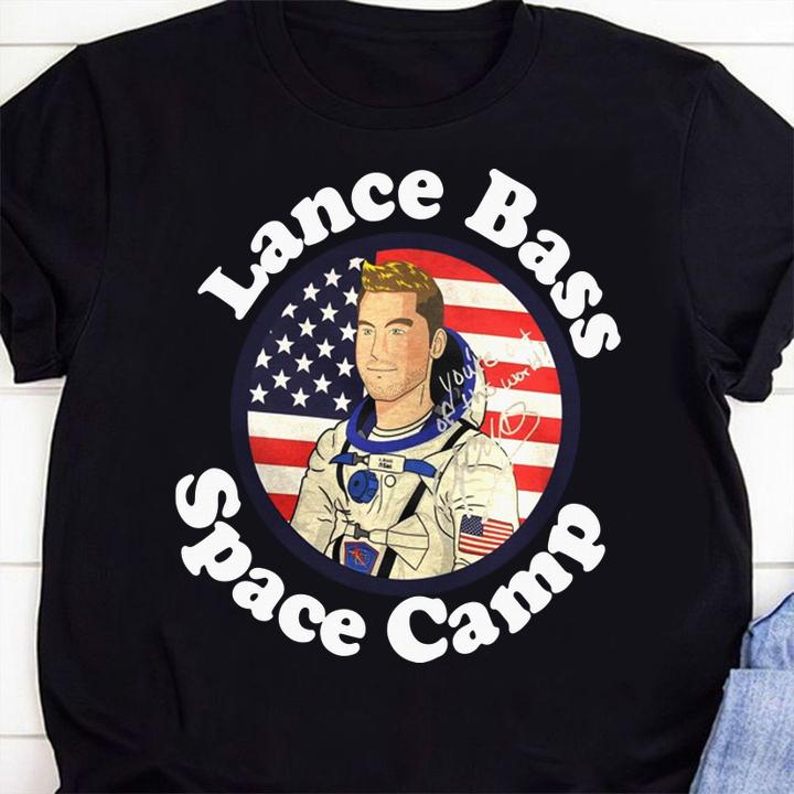 Lance Bass Space Camp t-shirt shirt