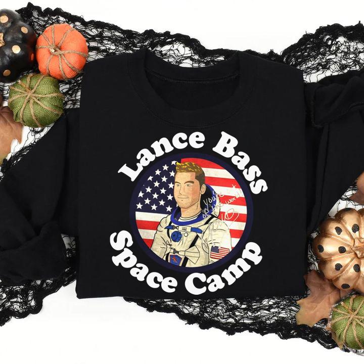 Lance Bass Space Camp t-shirt sweatshirt