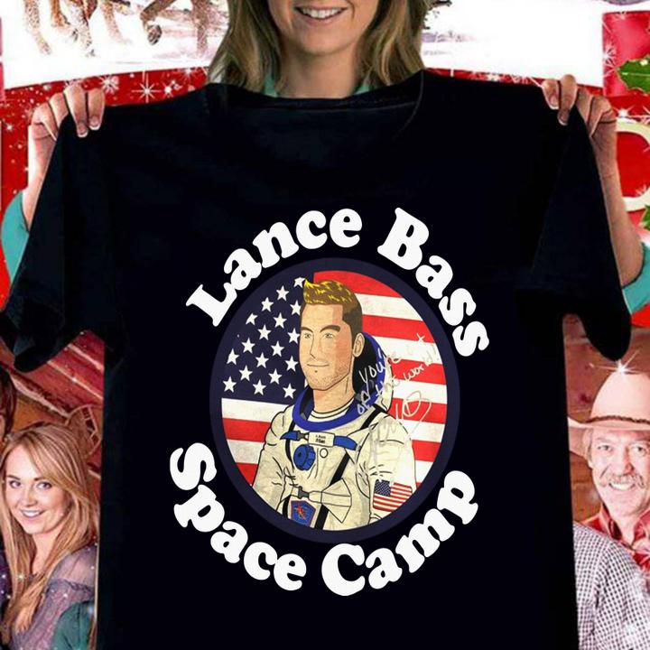 Lance Bass Space Camp t-shirt woman shirt