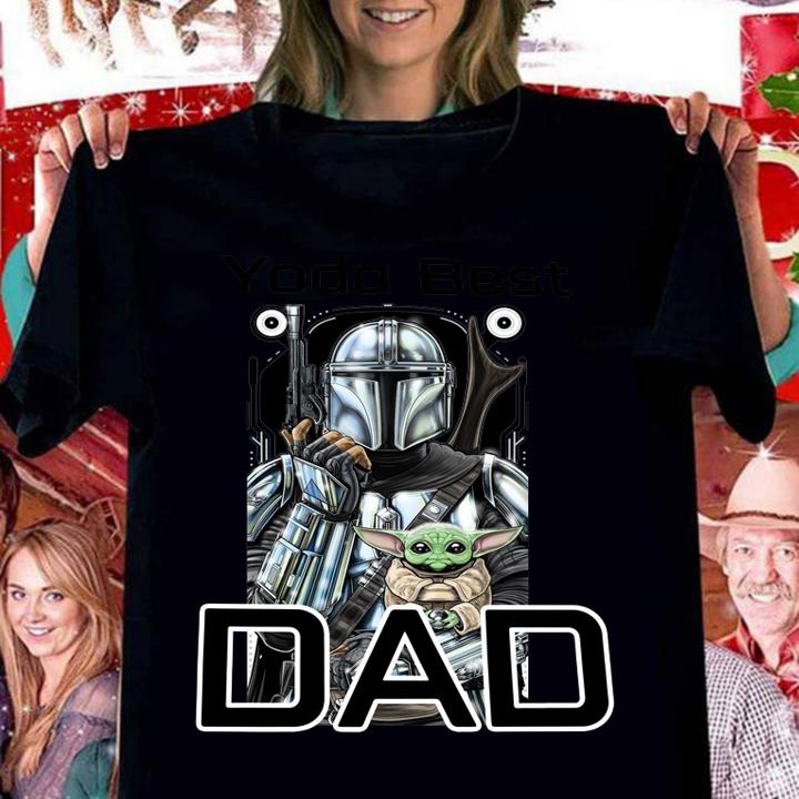 Yoda Best Dad t-shirt woman shirt