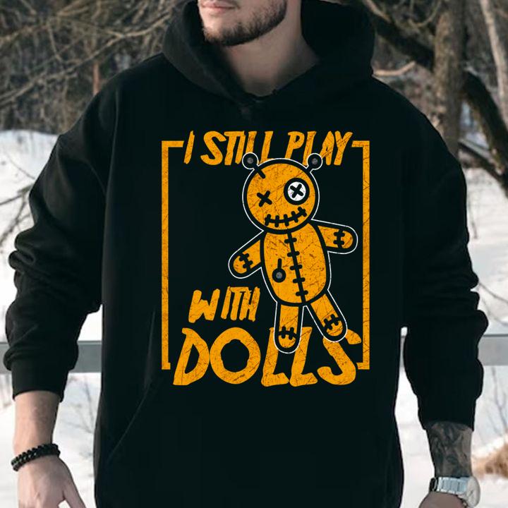 Nice Halloween Voodoo Doll Costume Gift Scary Karma t-shirt hoodie