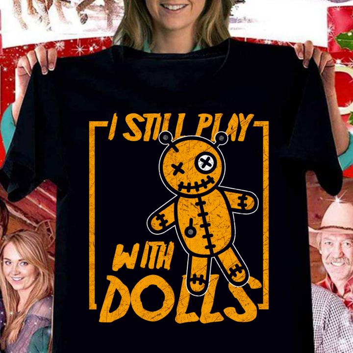 Nice Halloween Voodoo Doll Costume Gift Scary Karma t-shirt woman shirt