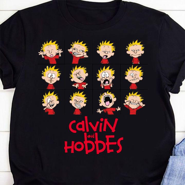 Calvin And Hobbes Cartoon t-shirt shirt