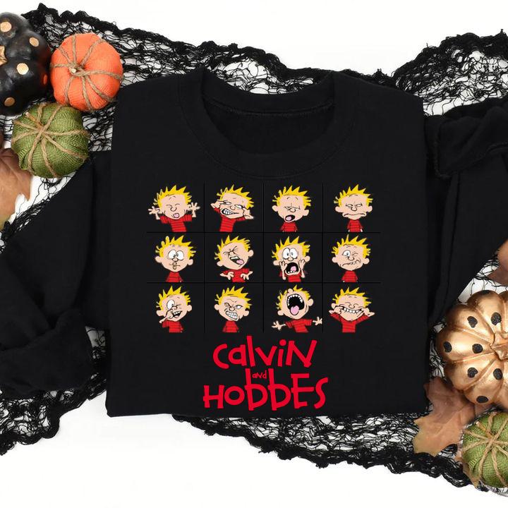 Calvin And Hobbes Cartoon t-shirt sweatshirt