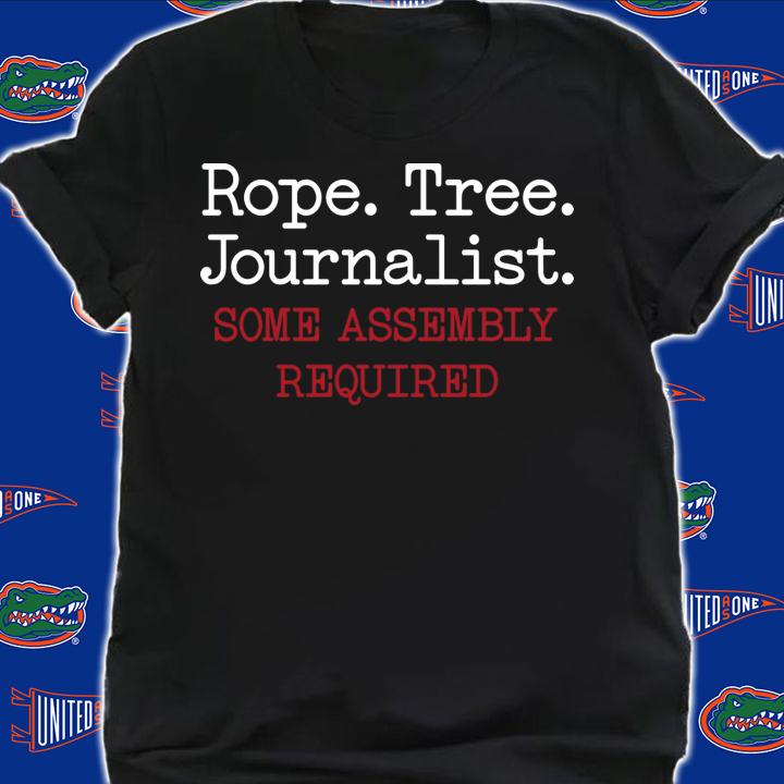 Rope Tree Journalist Assembly Required t-shirt shirt