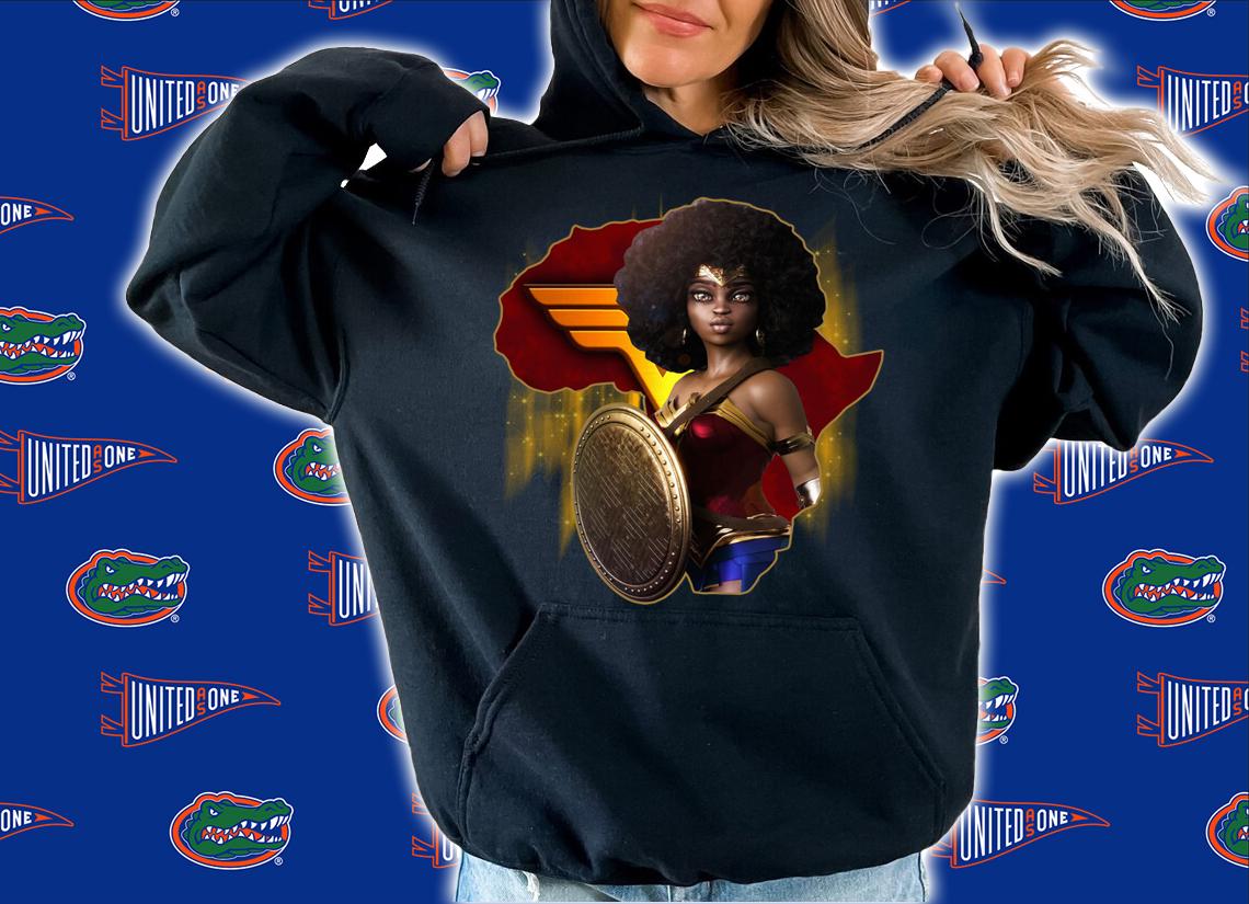 Black Girl Wonder Woman t-shirt hoodie