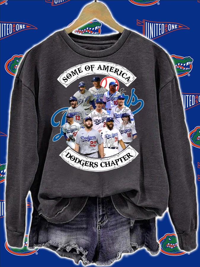 Sons Of America Dodgers Chapter Los Angeles Dodgers Signatures t-shirt sweatshirt