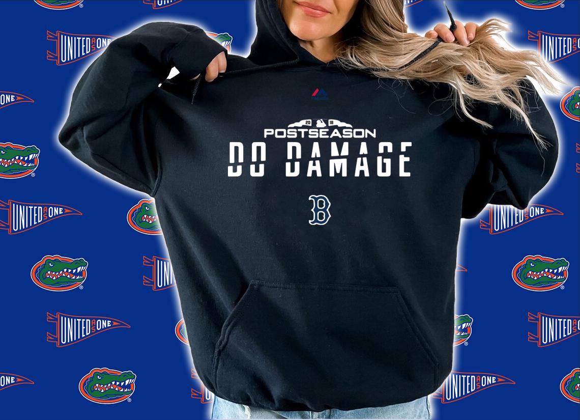 Red Sox Postseason Damage t-shirt hoodie