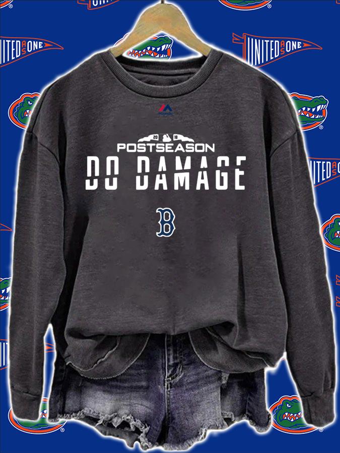 Red Sox Postseason Damage t-shirt sweatshirt