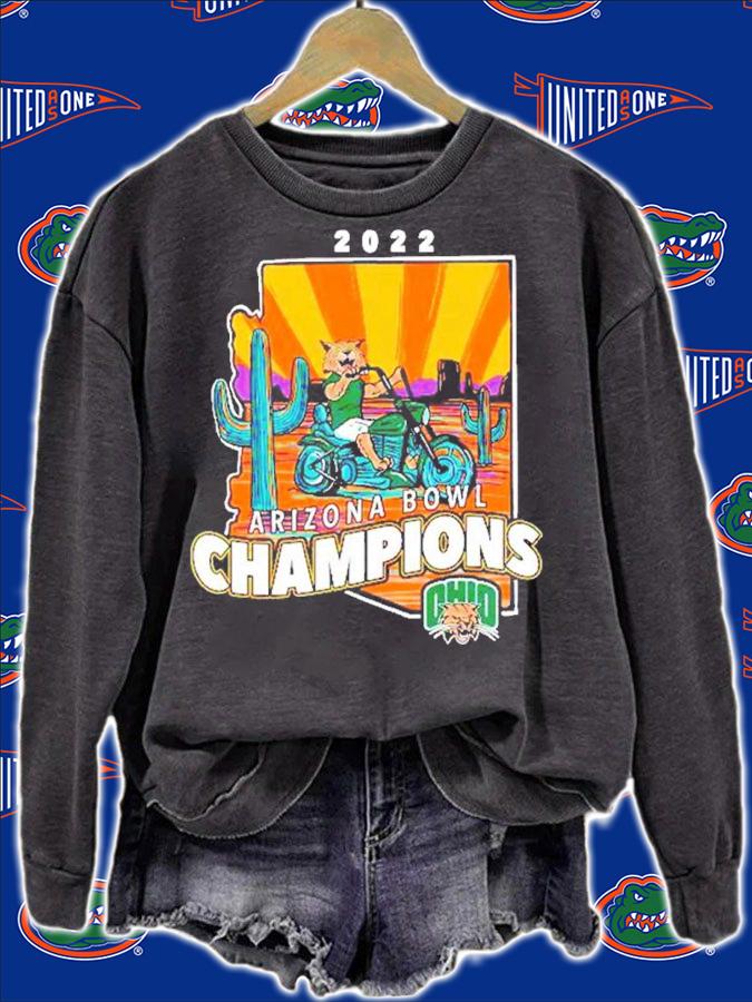 2022 Arizona Bowl Champions Ohio Bobcats shirt t-shirt sweatshirt