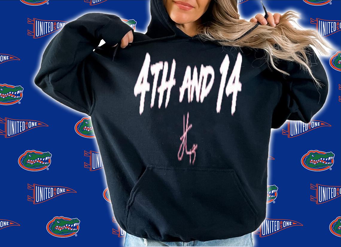 4Th And 14 Jordan Travis 13 Mark Tuan Shirt t-shirt hoodie