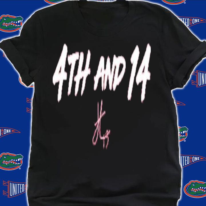4Th And 14 Jordan Travis 13 Mark Tuan Shirt t-shirt shirt