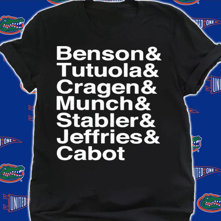 Benson & Tutuola & Cragen & Munch & Stabler & Jeffries & Cabot shirt t-shirt shirt