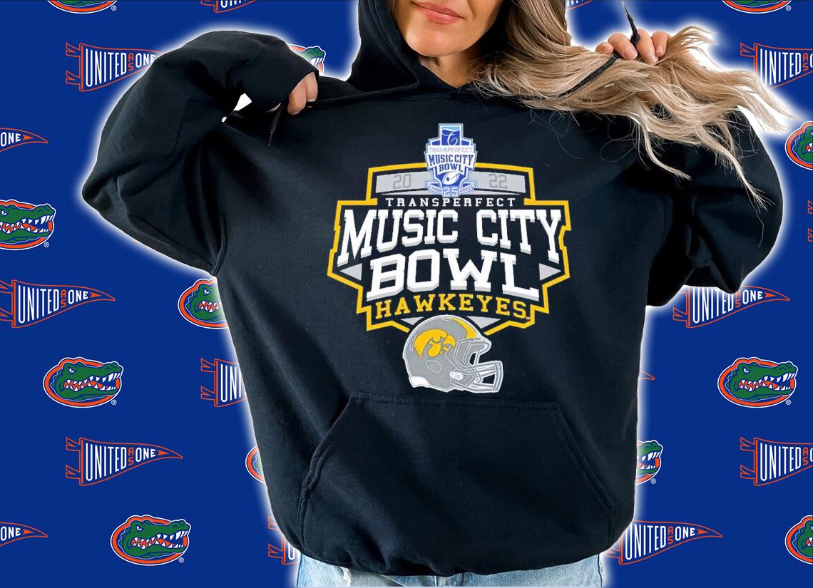 2022 TransPerfect Music City Bowl Iowa Hawkeyes shirt t-shirt hoodie