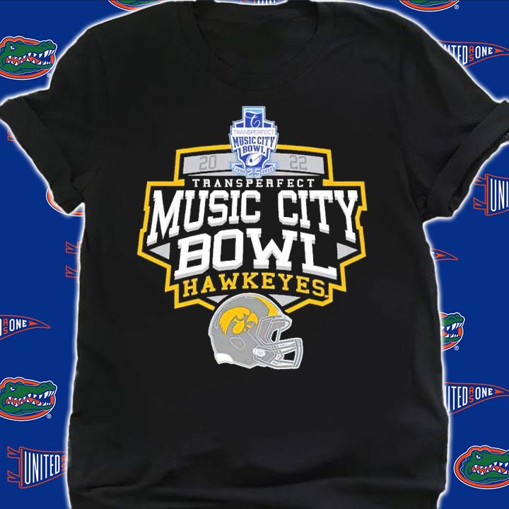 2022 TransPerfect Music City Bowl Iowa Hawkeyes shirt t-shirt shirt