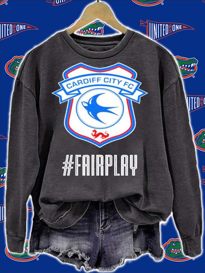 Cardiff City FC Fair Play Shirt t-shirt sweatshirt