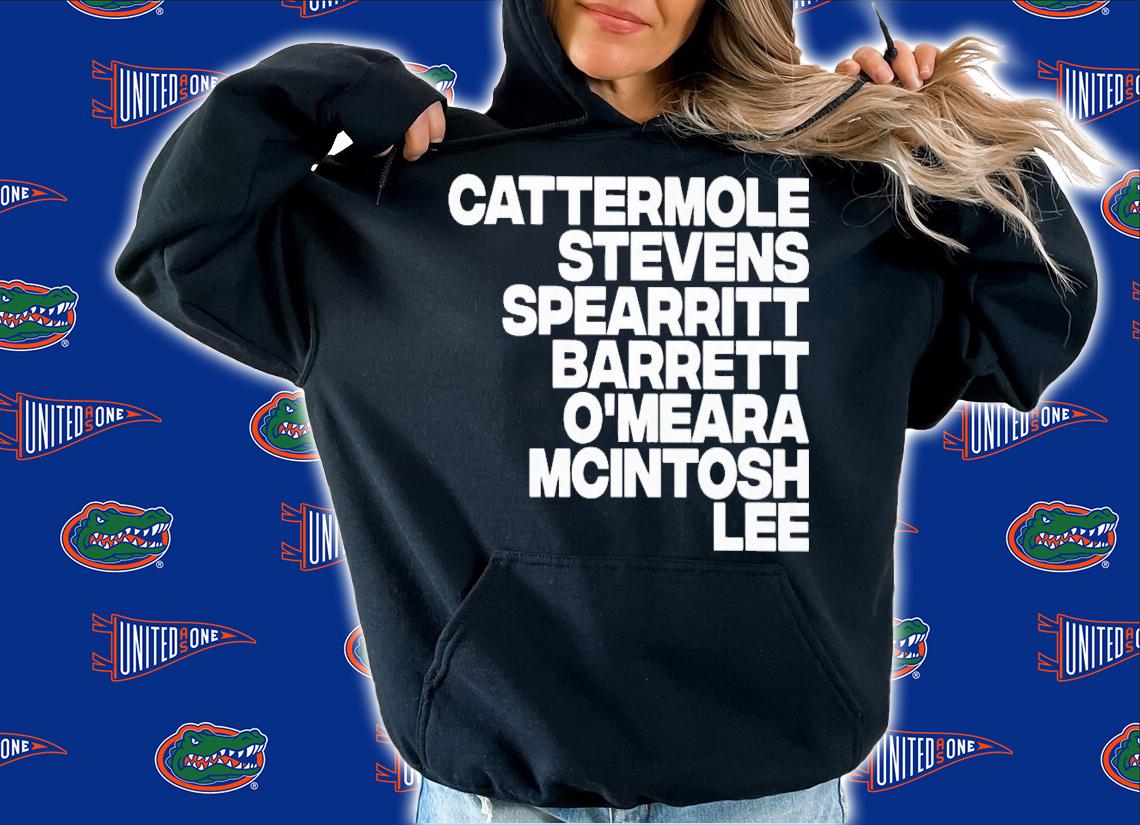 Cattermole Stevens Spearritt Barrett O'meara Mcintosh Lee shirt t-shirt hoodie