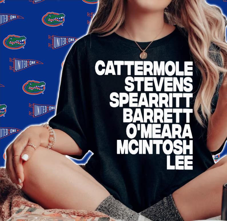 Cattermole Stevens Spearritt Barrett O'meara Mcintosh Lee shirt t-shirt woman shirt