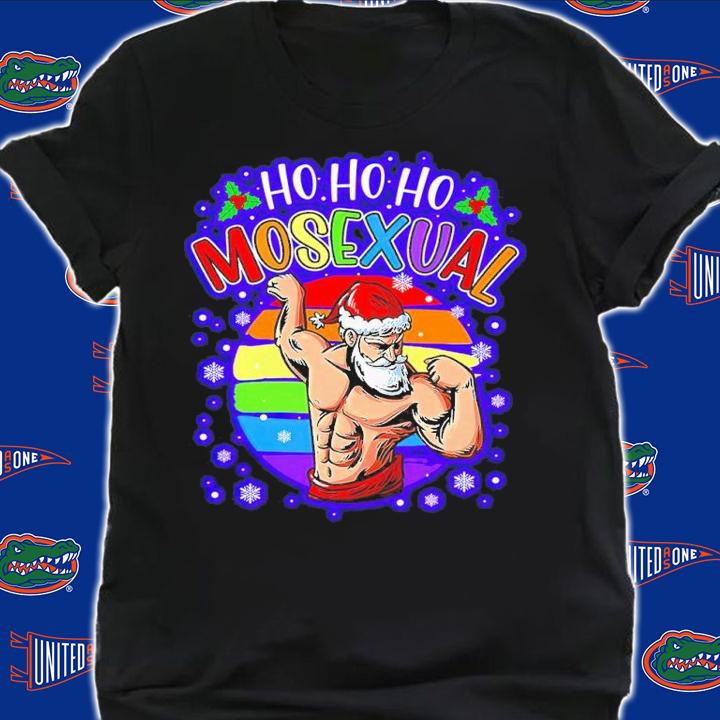 Ho Ho Ho Mosexual Gay Santa shirt t-shirt shirt
