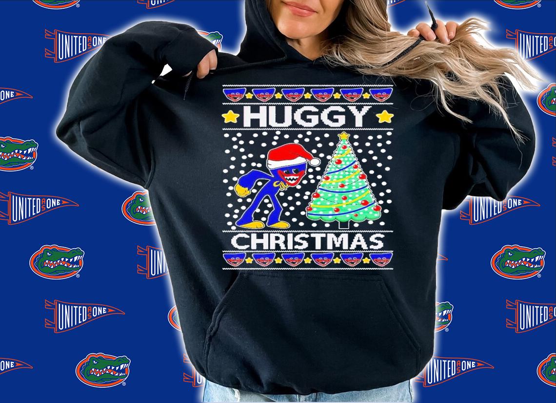 Huggy Playtime Wuggy Christmas Ugly Christmas shirt t-shirt hoodie