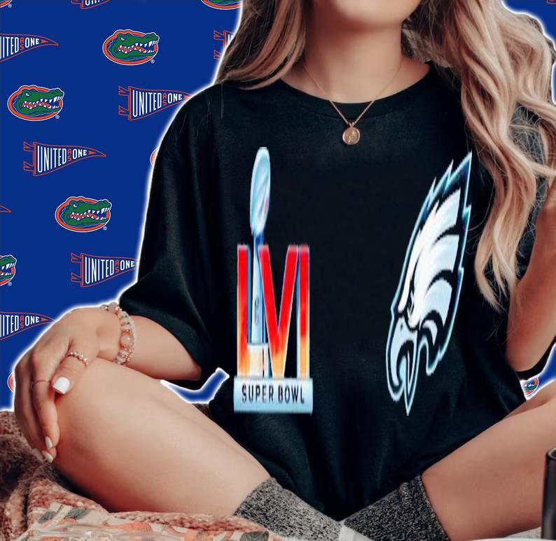 Lvi Super Bowl Philadelphia Eagles shirt t-shirt woman shirt