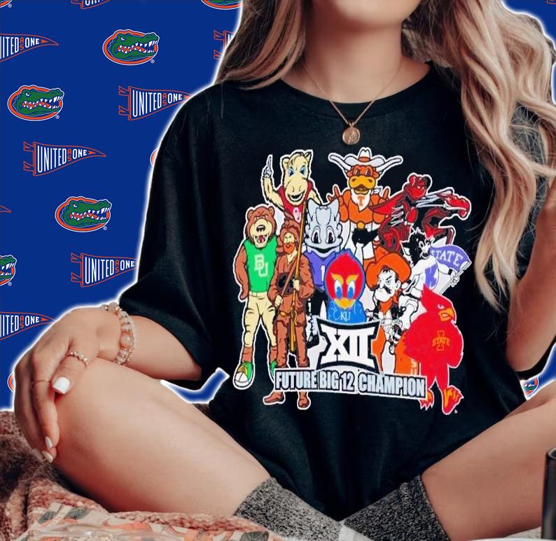 Mascots Future Big 12 Champion shirt t-shirt woman shirt