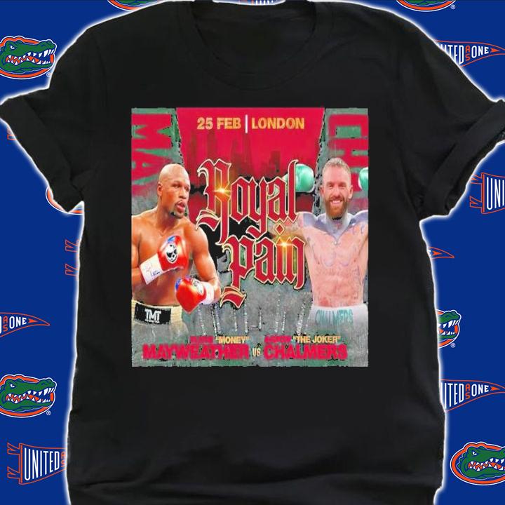 Mayweather Vs Chalmers 2023 shirt t-shirt shirt