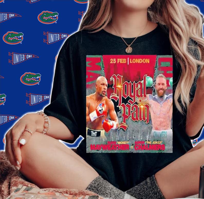 Mayweather Vs Chalmers 2023 shirt t-shirt woman shirt