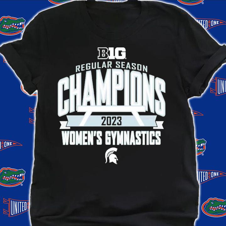 Michigan State Spartans 2023 Big Ten Women's Gymnastics Regular Season Champions shirt t-shirt shirt
