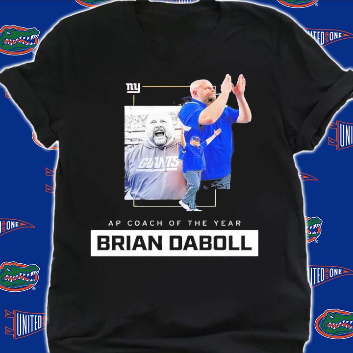 New York Giants AP coach of the year Brian Daboll shirt t-shirt shirt