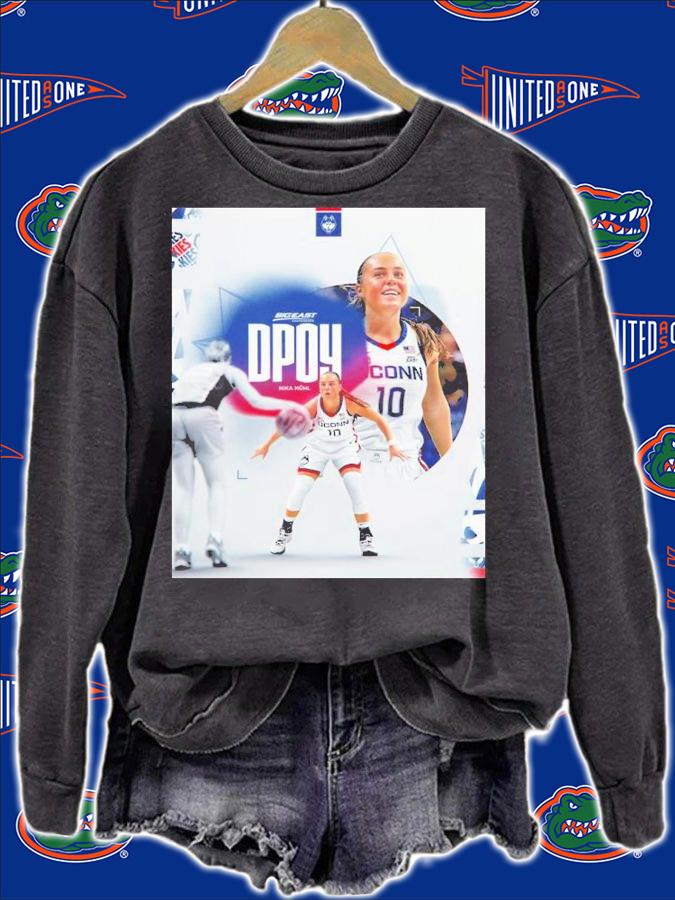 Nika Muhl And Big East UConn Women's Basketball Shirt t-shirt sweatshirt