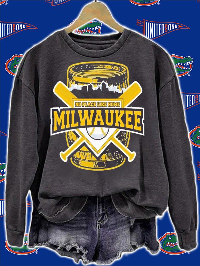 No Place Like Home Milwaukee Baseball shirt t-shirt sweatshirt
