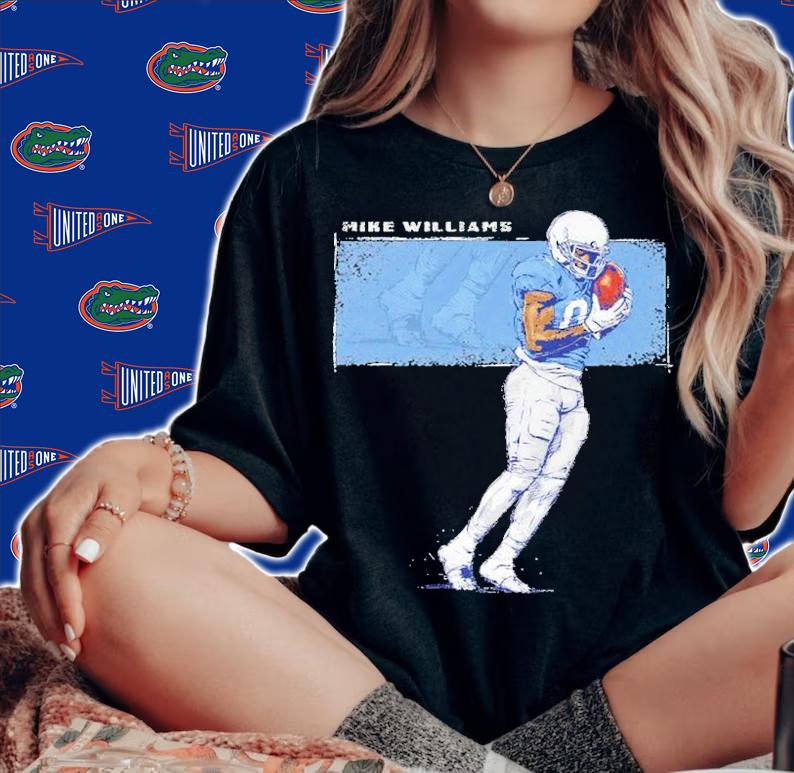Mike Williams Los Angeles C Toe Tap Football Shirt t-shirt woman shirt