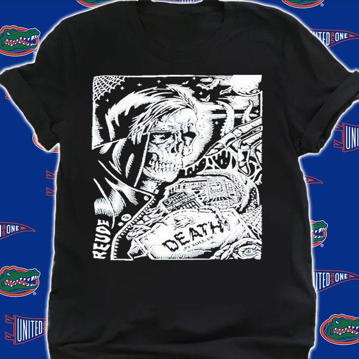 Chris Brookes Skeleton death T-shirt t-shirt