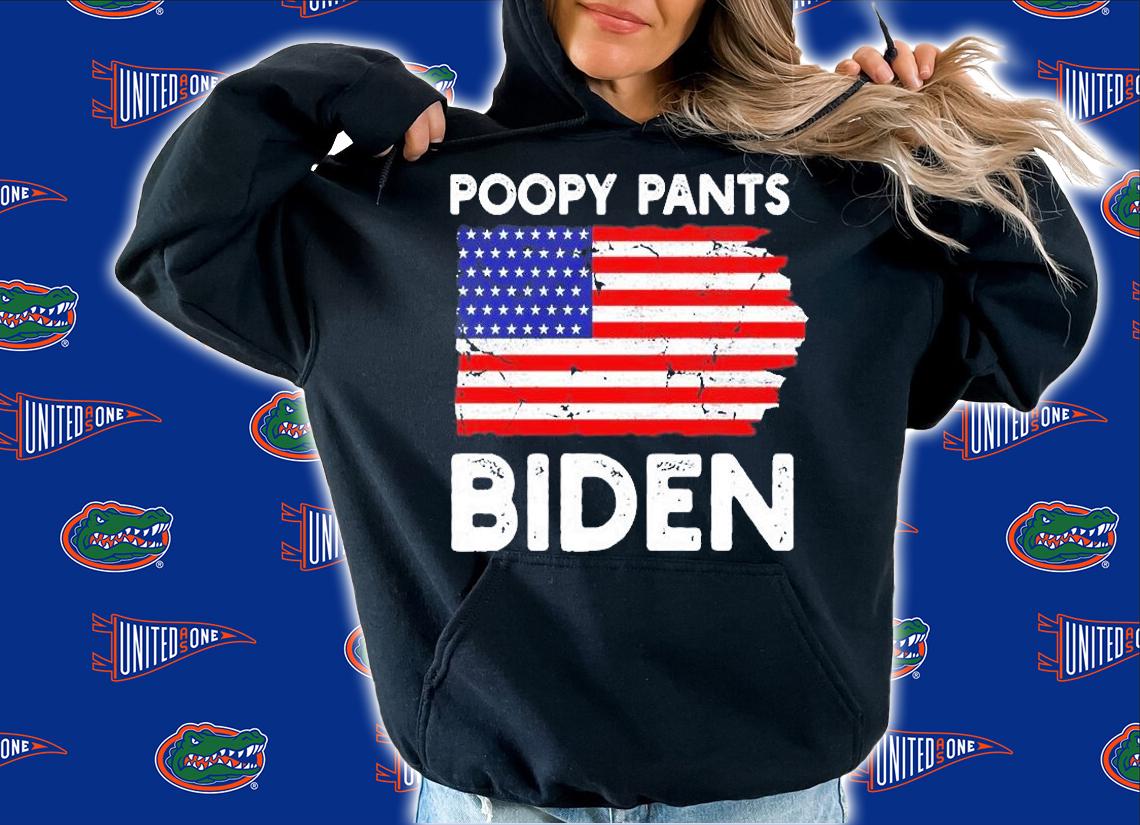 Funny Poopy Pants Biden America T-Shirt t-shirt hoodie
