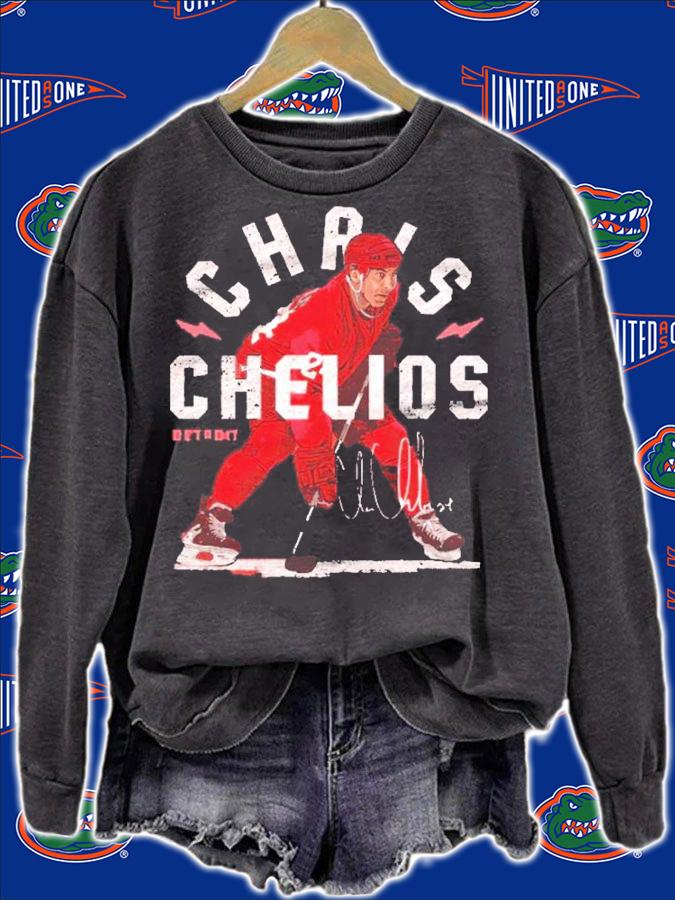 Chris Chelios Detroit Arc Hockey Signatures Shirt t-shirt