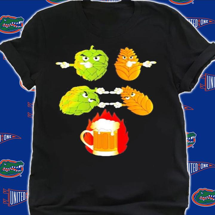 Hop Malt Beer Fusion Funny Beer Brewer Gift For Men Women T-Shirt t-shirt shirt