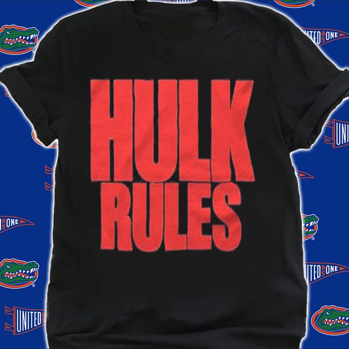 Hulk Hogan Hulk Rules T-shirt t-shirt shirt