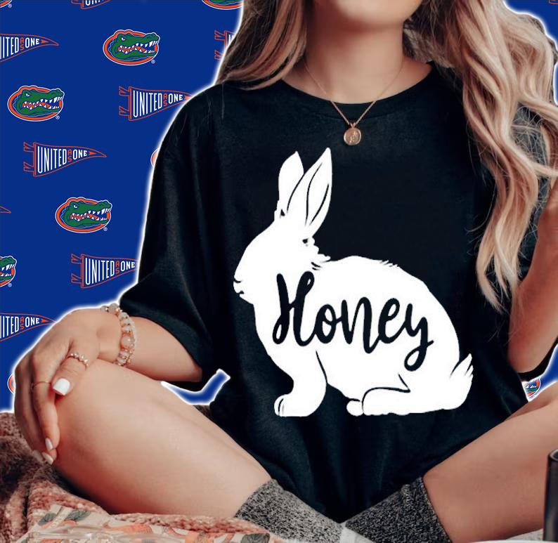 Honey Bunny Lover Cute Easter Day T-Shirt woman shirt
