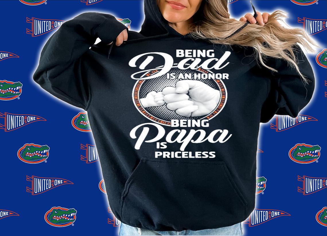 Being dad is an honor being papa is priceless shirt hoodie