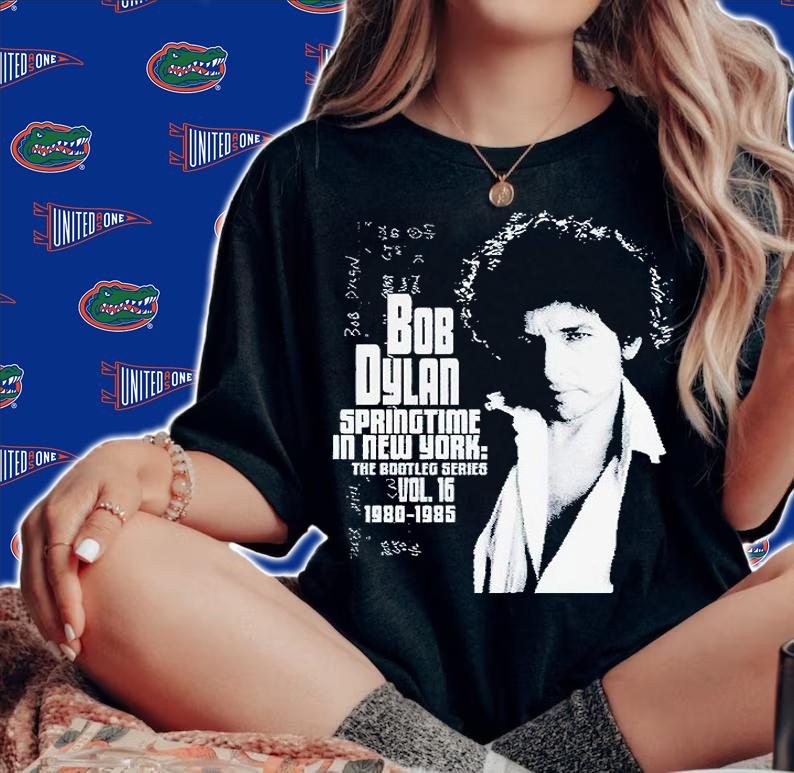 Bob Dylan springtime in new York the bootleg series vol.16 1980-1985 T-shirt, hoodie and v-neck woman shirt
