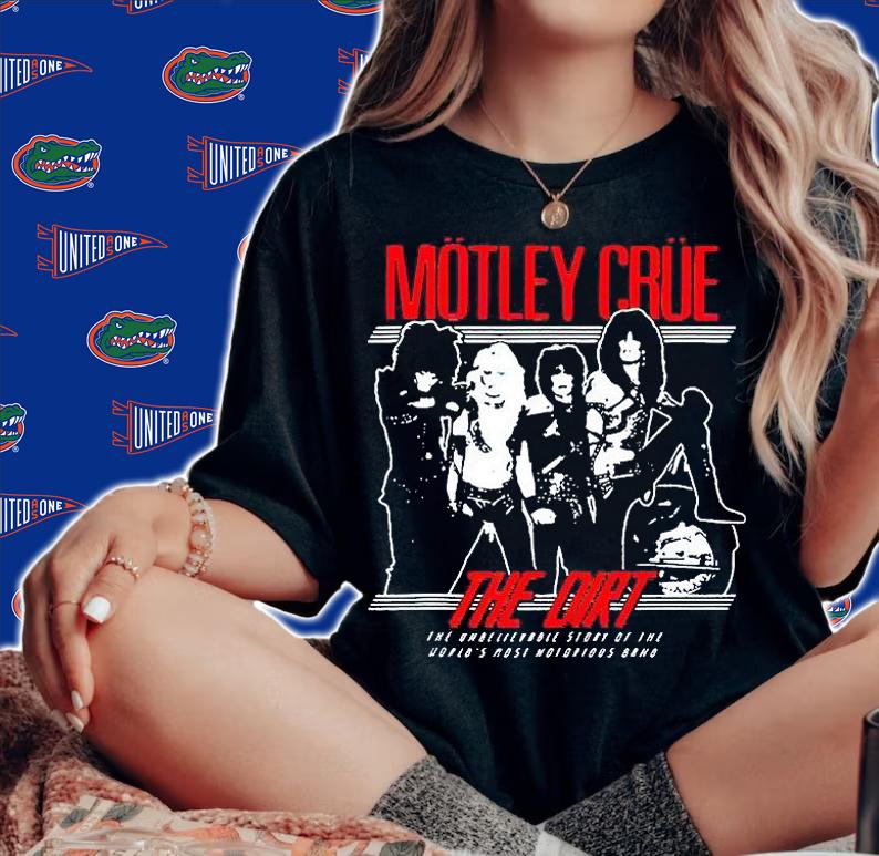 Motley Crue the Dirt Rock Vintage T-shirt