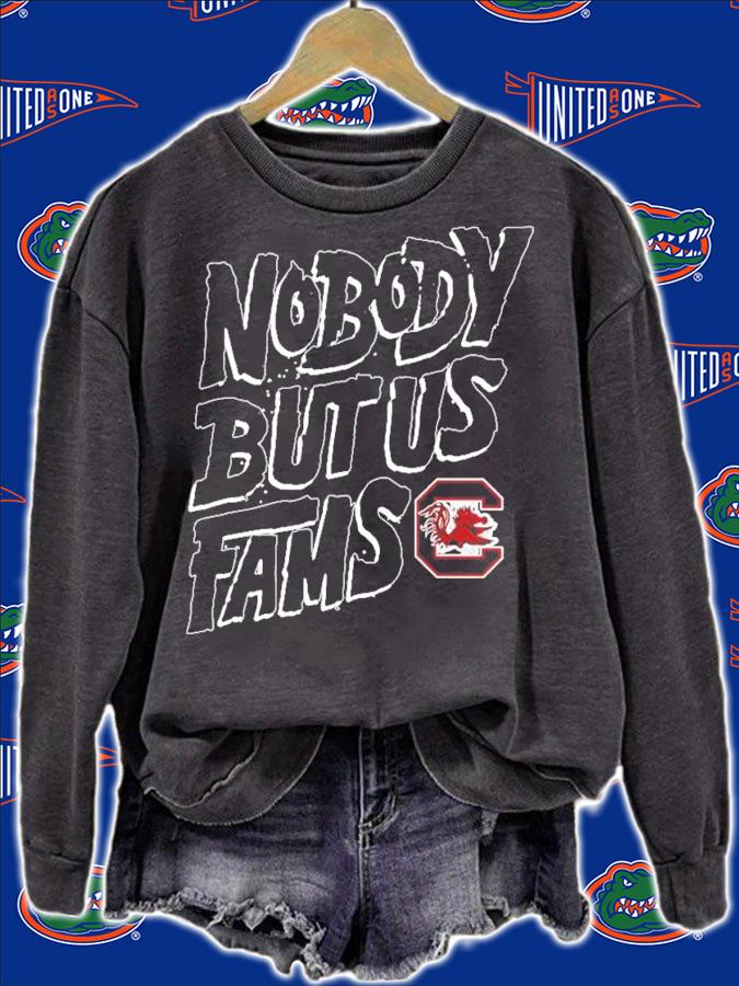 South Carolina Gamecocks nobody but us fams shirt