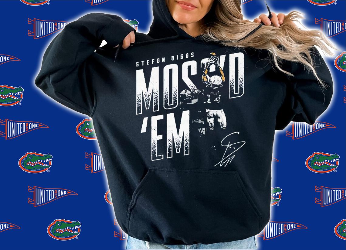 Stefon Diggs Buffalo Bills Moss'd Em signature T-shirt hoodie