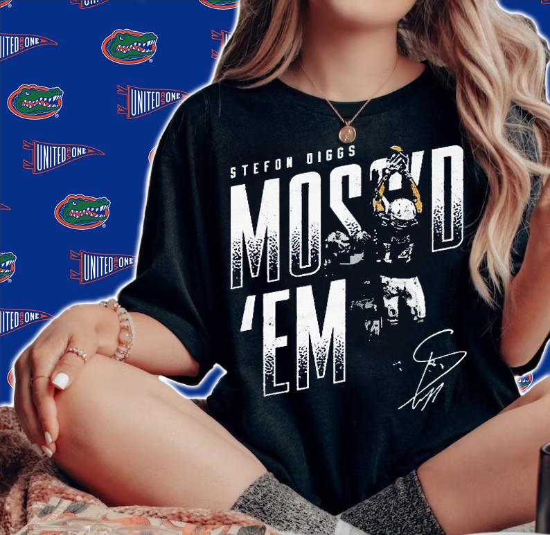 Stefon Diggs Buffalo Bills Moss'd Em signature T-shirt woman shirt
