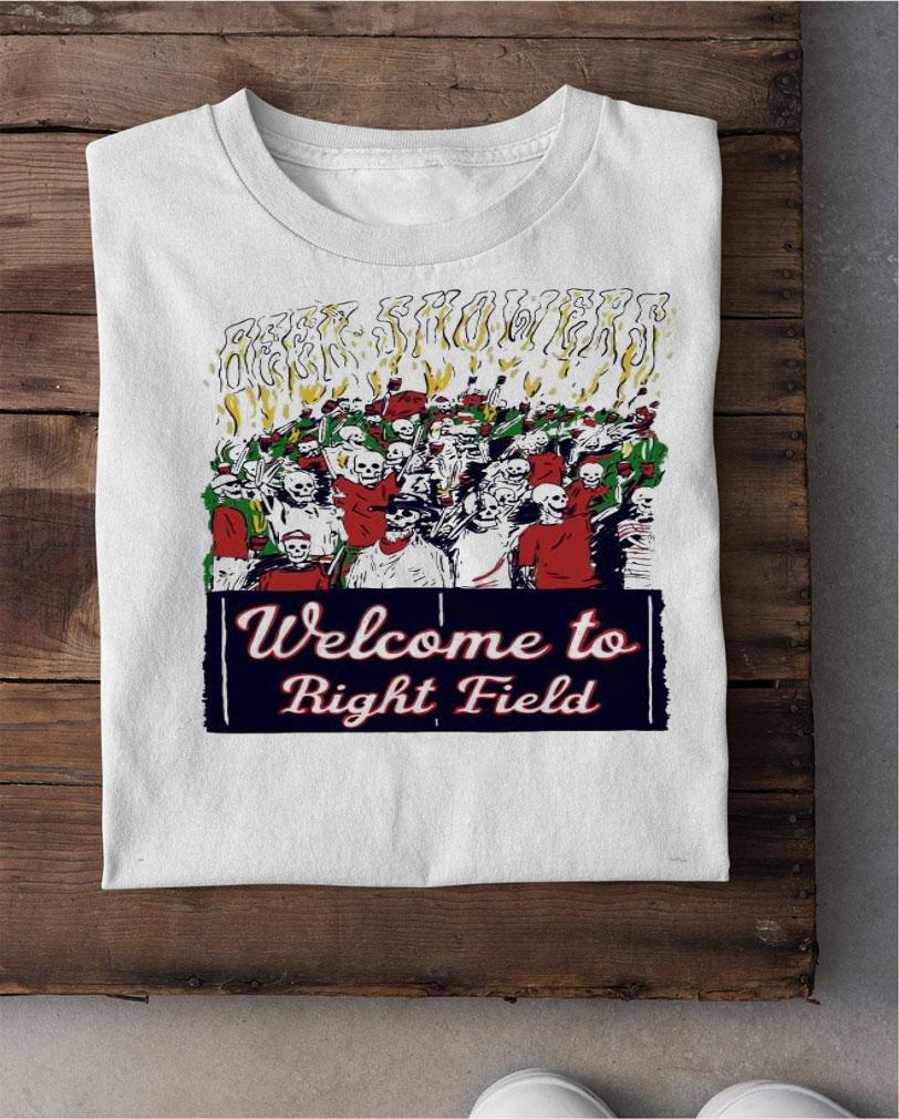 Sale Welcome To Right Field shirt