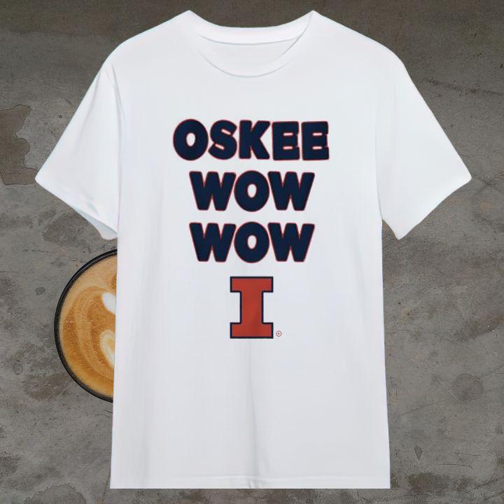 University Of Illinois Fighting Illini Song Oskee Wow-Wow T-Shirt