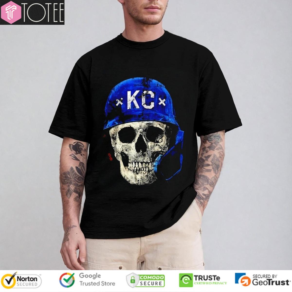 Skull Kansas City Royals T-Shirt