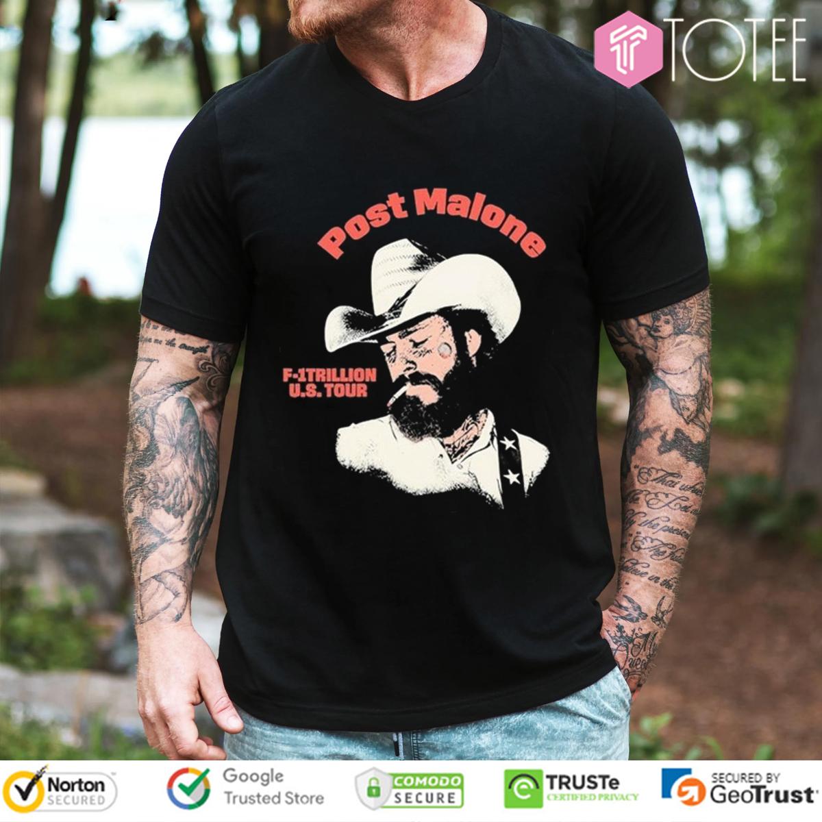 Post Malone F-1 Trillion Tour 2025 T-Shirt