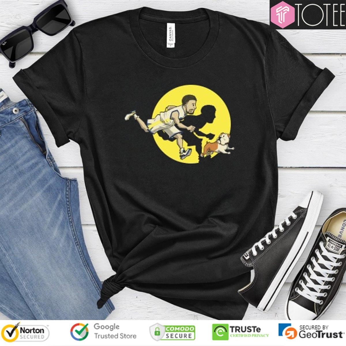 Adventures Of Klay Thompson And Rocco Parody The Adventures Of Tintin T-shirt